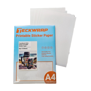 TECKWRAP דפי מדבקה להדפסה גלקסיה הולוגרפי